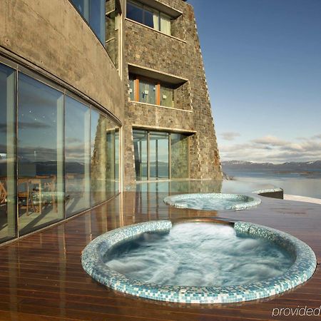 Arakur Ushuaia Resort & Spa Exteriör bild The hot tubs at the hotel